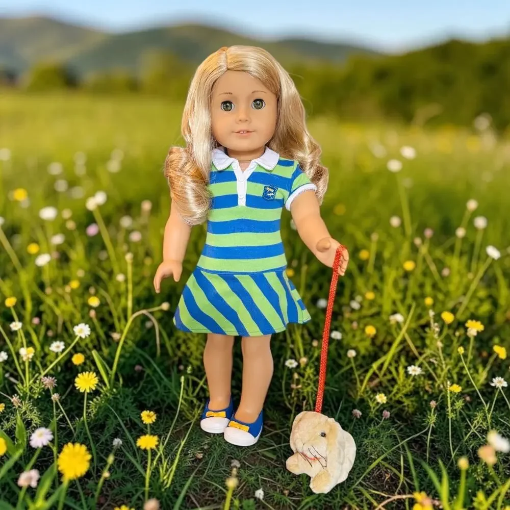 American Girl of the Year Lanie Holland in Box with Nature Outfit